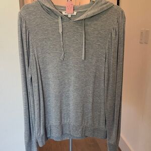 Workshop Republic Clothing Light Gray Hoodie